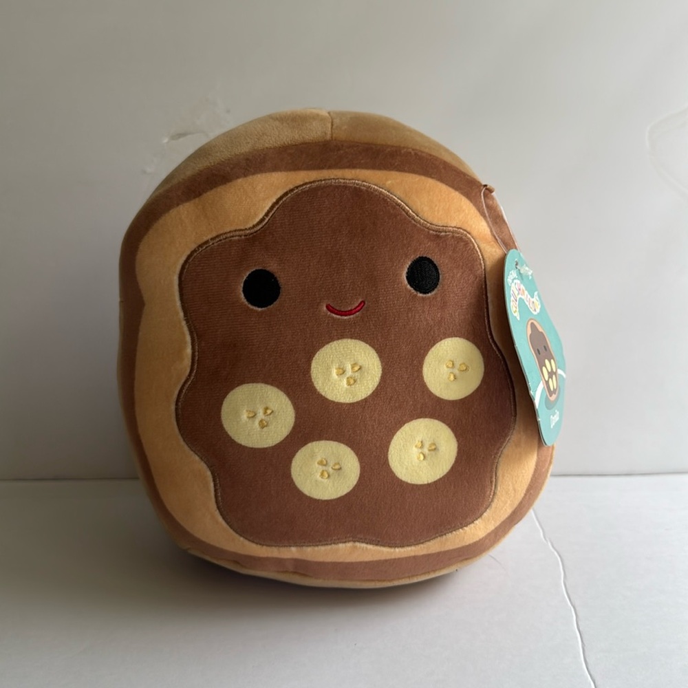8” Danilo Squishmallow Banana Nutella Toast. NWT